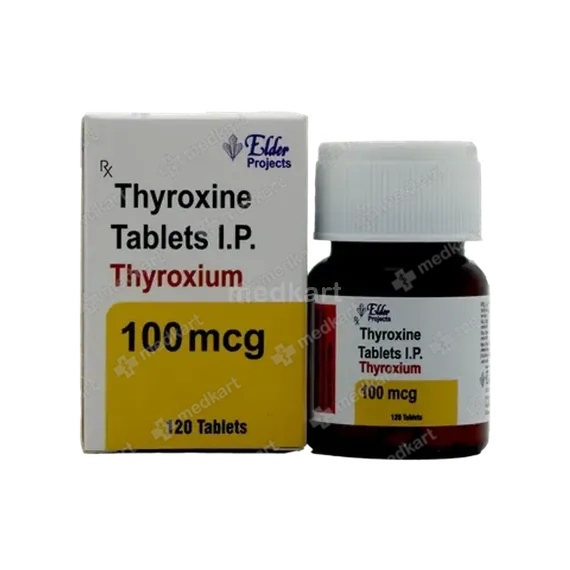 thyroxium 100mcg tablet 120's